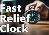 Fast Relief And Lasting Effects: A Guide To Cbd Timing And Duration
